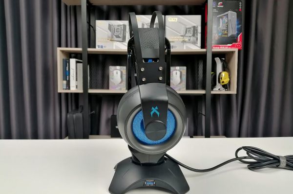  Tai Nghe Xiberia K1 METAL BLACK BLUE Virtual 7.1 