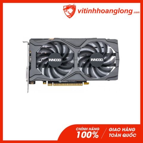  Card màn hình VGA INNO3D GTX 1650 4GB GDDR6 Twin X2 OC V2 (N16502-04D6X-1720VA30) 