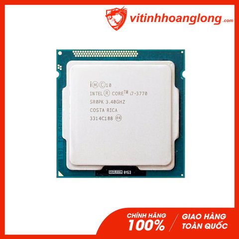  CPU Intel Core I7 3770S (3.90GHz, 8M, 4 Cores 8 Threads) TRAY chưa gồm Fan 