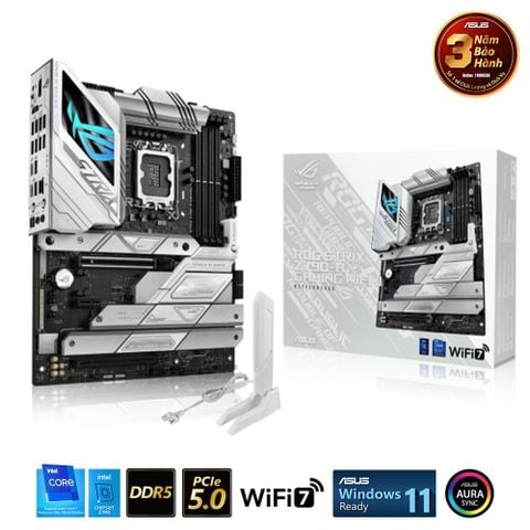  Mainboard ASUS ROG Strix Z790-A GAMING WIFI II | Intel Z790, Socket 1700, ATX, 4 khe DDR5, WiFi 7 