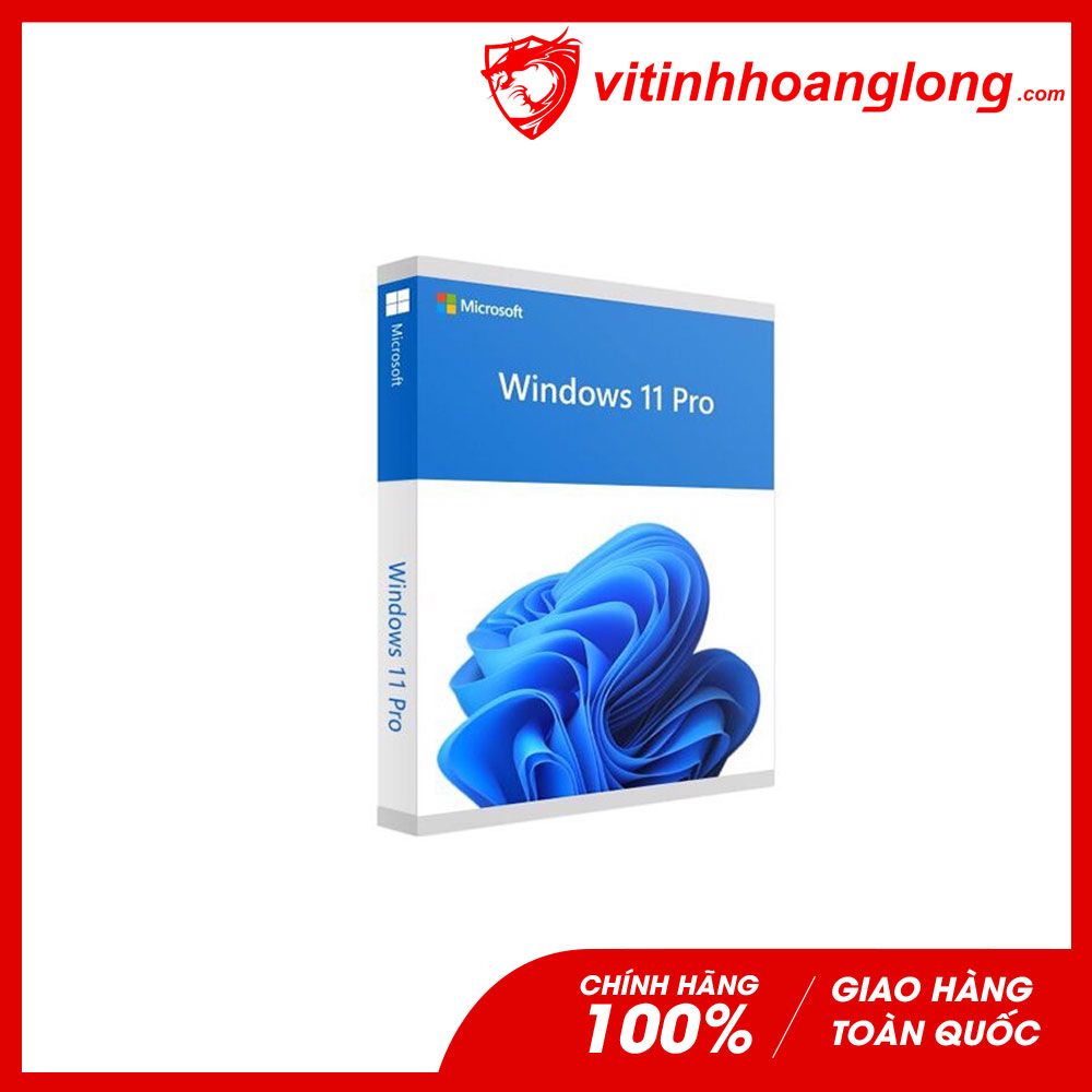 Phần mềm Microsoft 11 Pro 64bit bản quyền Eng Intl 1PK DSP OEi DVD (FQC-10528)