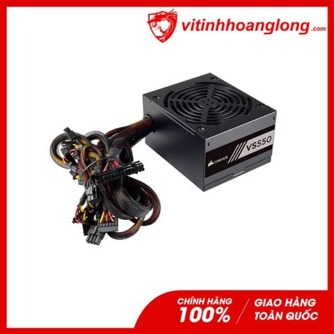  Nguồn máy tính Corsair 550W VS550 80 Plus White 