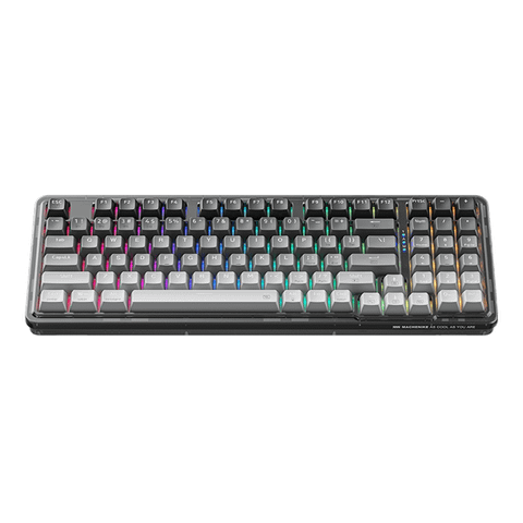  Bàn phím cơ Machenike K500F-B94W Tri-Mode RGB Grey | Wireless, GR Purple 