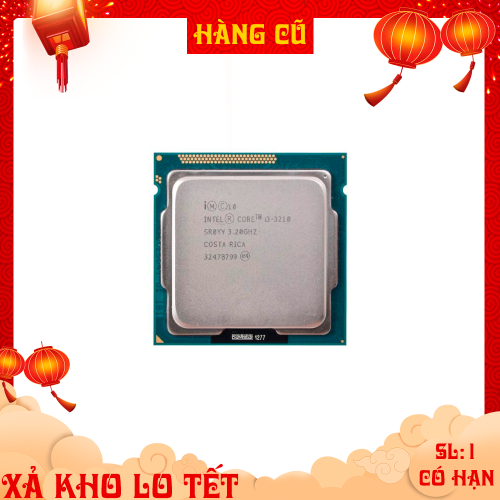 CPU Intel Core i3 3210 ( 3.20Ghz, 2 Nhân 2 Luồng, Cache 3MB, Socket LGA 1155 ) TRAY chưa gồm Fan