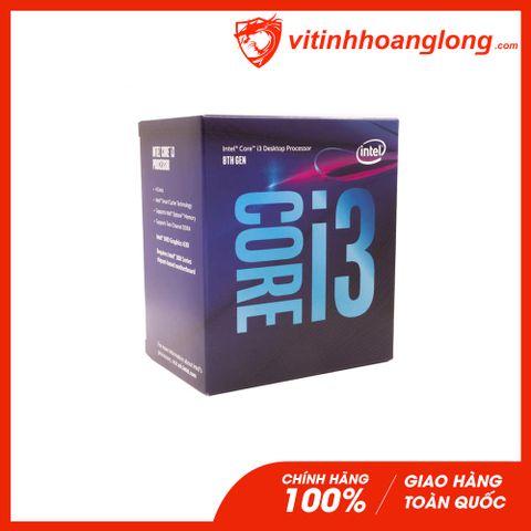  CPU Intel Core i3 8300 ( 3.7GHz, 4 Nhân 4 Luồng, Cache 8MB, Socket LGA 1151) ( BX80684I38300 ) 