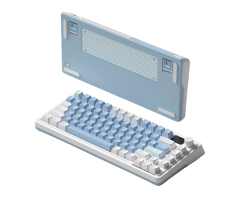  Bàn phím FL-Esports CMK75 Không dây Lake Placid Blue FLCMMK Ice Violet 