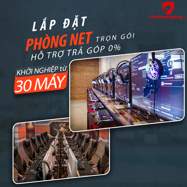  Mở phòng net 30 máy 