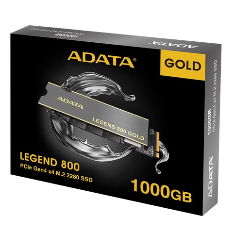  Ổ cứng SSD Adata Legend 800 Gold PCIe Gen4 x4 M.2 2280 1TB (SLEG-800G-1000GCS-S38) 