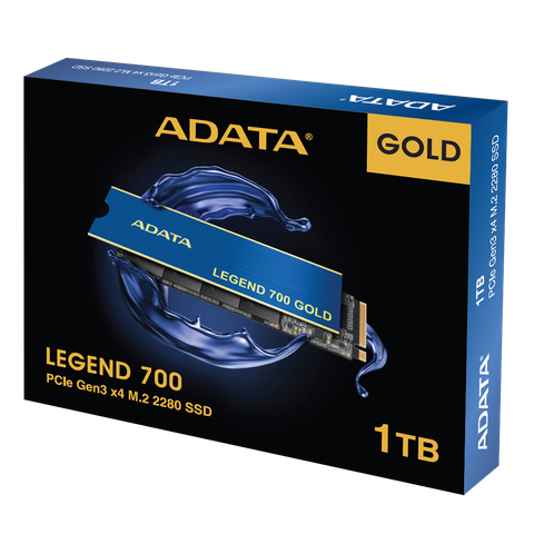  Ổ cứng SSD Adata Legend 700 Gold PCIe Gen3 x4 M.2 2280 1TB (SLEG-700G-1TCS-S48) 