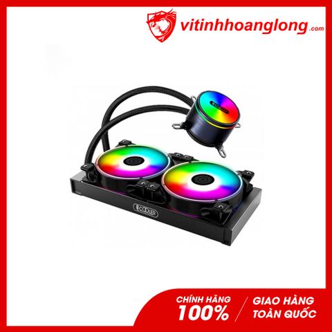  Tản nhiệt nước CPU PCCOOLER GI-CX240 ARGB AIO Liquid Cooler 