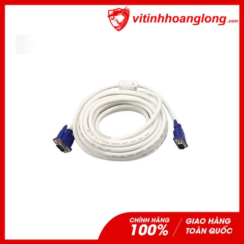  Cáp VGA trắng loại tốt 10M 