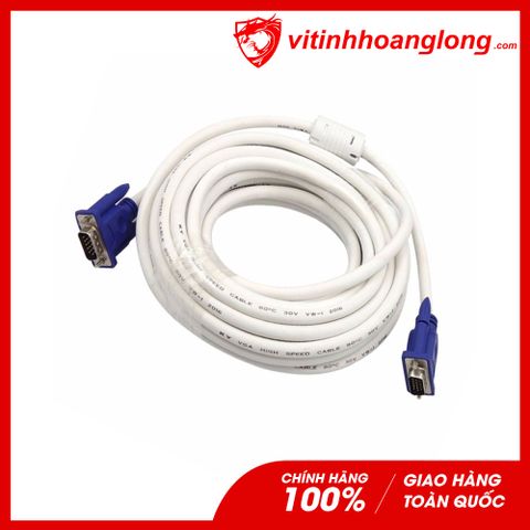  Cáp VGA trắng loại tốt 15M 