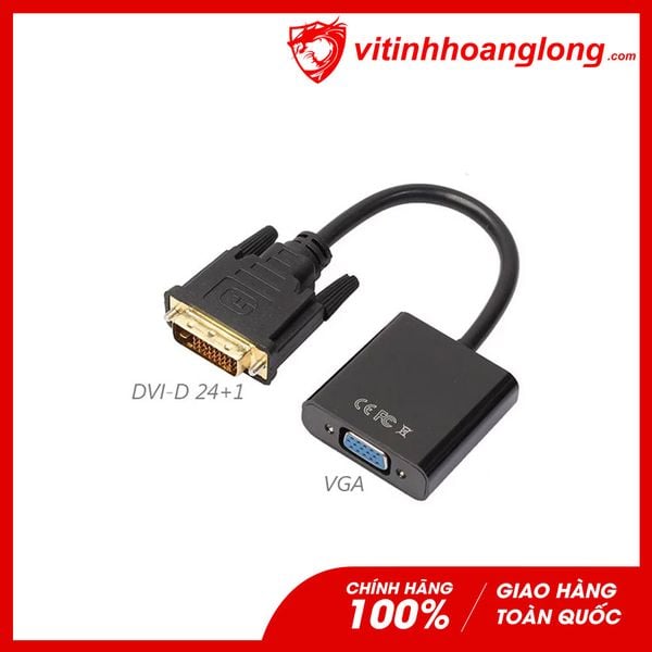 Cáp DVI 24+1 sang VGA