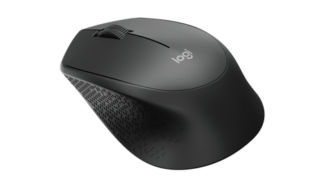  Chuột không dây Logitech M331 | Đen, 2.4GHz, Silent 