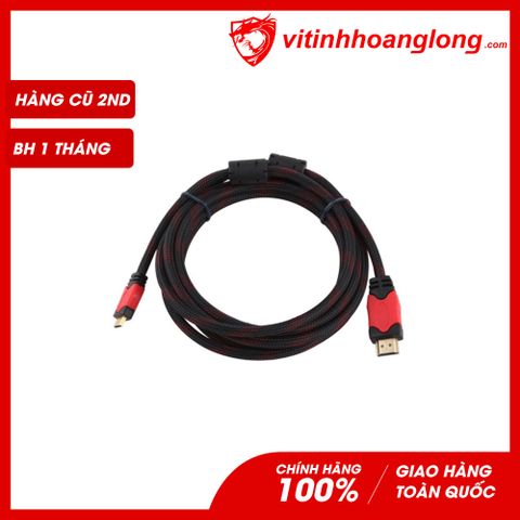  Cáp HDMI 1.5M - Dây Tròn Cũ 