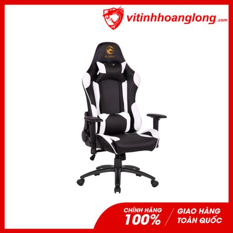  Ghế Gaming E-Dra Mars EGC202 (Trắng Đen) 