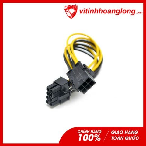  Cáp nguồn phụ VGA Từ 6-Pin sang 8 pin 