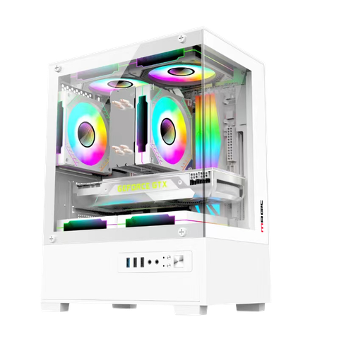  Thùng máy Case Magic MIX - Trắng | Micro ATX, không kèm fan 