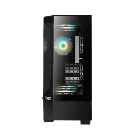  Thùng máy Case Magic Vila Ultra - Đen | E-ATX, không Fan 