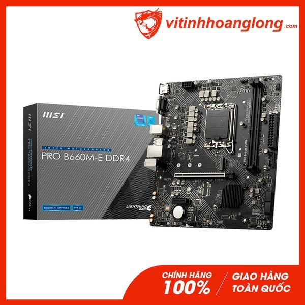 Mainboard Msi PRO B660M-E DDR4