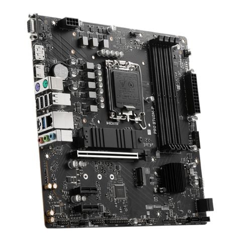  Mainboard MSI PRO B760M-P | Intel B760, Socket 1700, mATX, 4 khe DDR5 