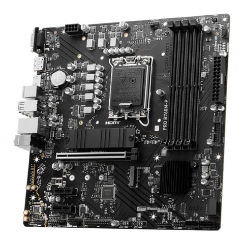  Mainboard MSI PRO B760M-P | Intel B760, Socket 1700, mATX, 4 khe DDR5 