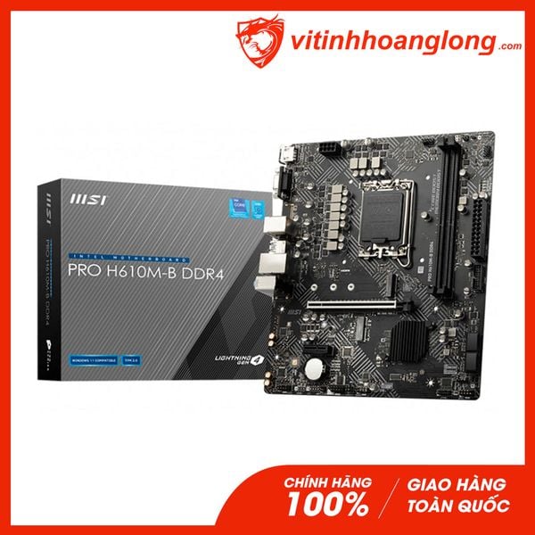 Mainboard Msi PRO H610M-B DDR4