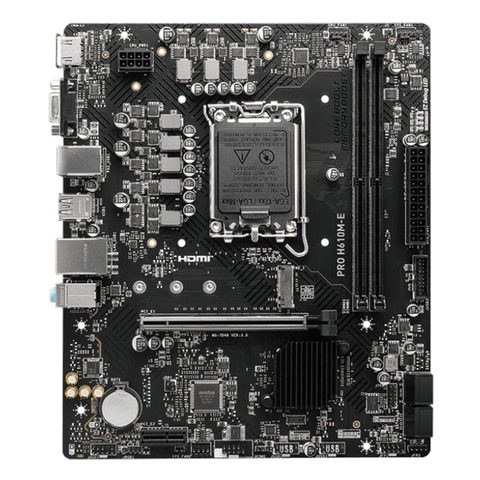 Mainboard MSI Pro H610M-E 