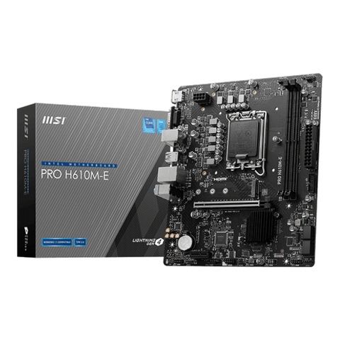  Mainboard MSI Pro H610M-E 