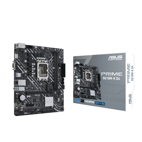 Mainboard Asus Prime  H610M- K D4 