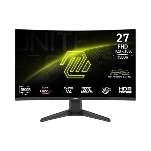  Màn hình MSI MAG 276CF E20 (27 inch/FHD/VA/200Hz/0.5ms/Cong) 