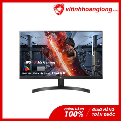  Màn hình máy tính LG 27 Inch 27MK600M-B FHD IPS 75Hz FreeSync 