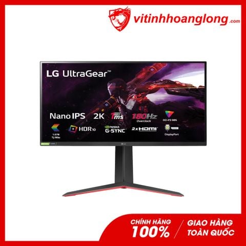  Màn hình máy tính LG 32 Inch 32GP850-B UltraGear Nano IPS 2K QHD 165Hz 1Ms FreeSync 