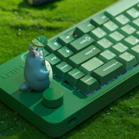  Bàn Phím cơ Mikit M65 Evergreen RGB Red switch (Xanh lá) 