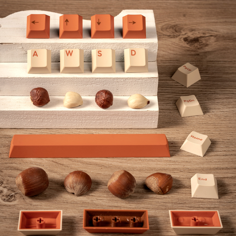  Bàn Phím cơ Mikit MT80 Hazel Choc RGB Gateron G Pro 2.0 Red Switch (Cam) 