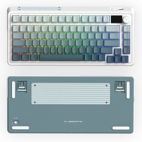  Bàn phím FL-Esports Không dây CMK75 Ultramarine Marshmallow 