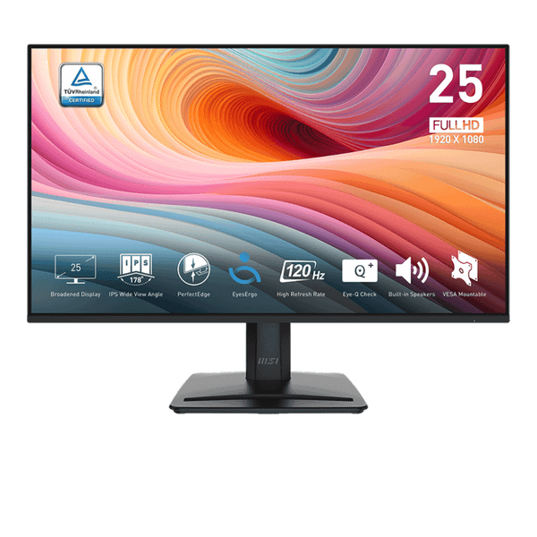  Màn hình MSI Pro MP251 E2 | 24.5 inch Full HD IPS 120Hz 1ms phẳng 