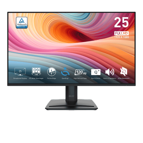  Màn hình MSI Pro MP251 E2 | 24.5 inch Full HD IPS 120Hz 1ms phẳng 