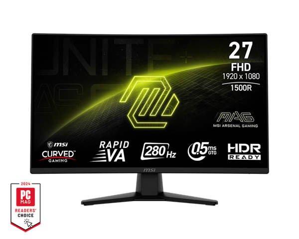 Màn hình MSI MAG 274CXF (27 inch/FHD/VA/280Hz/0.5ms/Cong) 