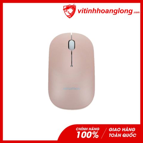  Chuột máy tính Newmen F270 Không Dây (Hồng) 