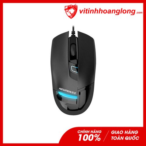  Chuột máy tính Newmen G10+ Wired LED (Đen) 