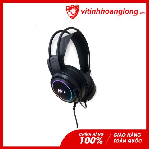  Tai nghe RKX 3.5 Gaming Không hộp (Đen) 