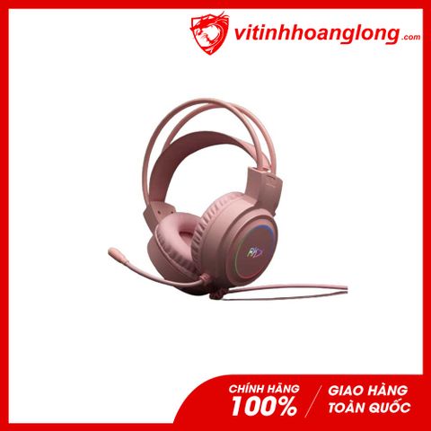  Tai nghe RKX 3.5 Gaming Không hộp (Hồng) 