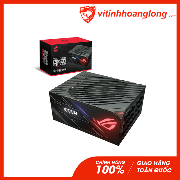 Nguồn máy tính Asus ROG Thor 1200W RGB 80 Plus Platinum