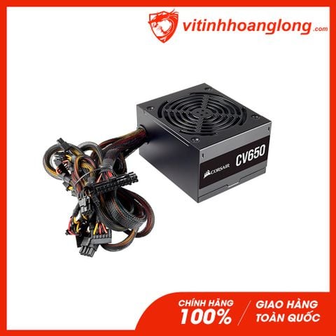  Nguồn máy tính Corsair CV650 650W 80 Plus Bronze 