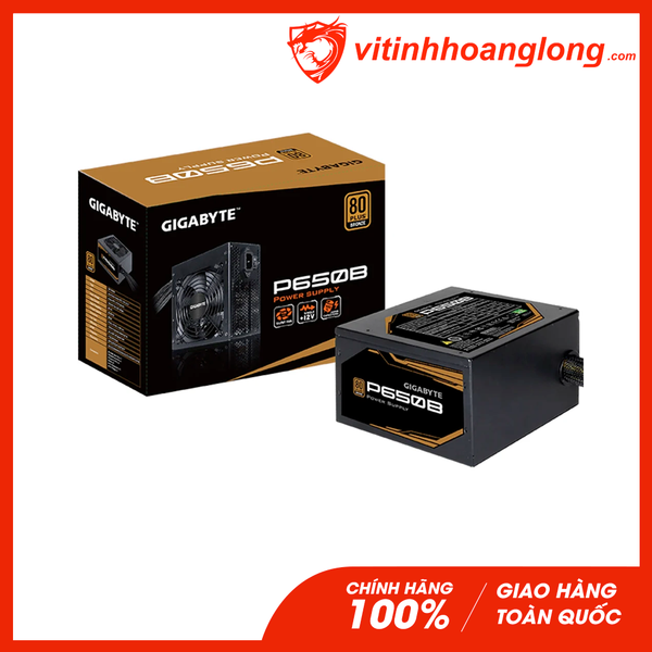 Nguồn máy tính Gigabyte GP-P650B 650W 80 Plus Bronze