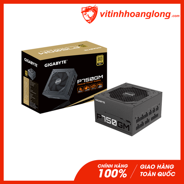 Nguồn máy tính Gigabyte GP-P750GM 750W 80 Plus Gold Full Modular