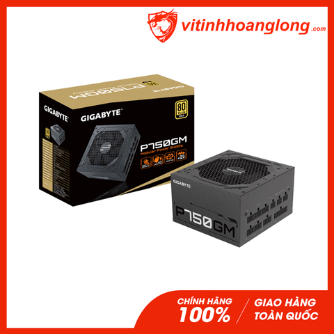  Nguồn máy tính Gigabyte GP-P750GM 750W 80 Plus Gold Full Modular 