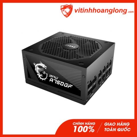  Nguồn máy tính MSI MPG A750GF 750W 80 Plus Gold Full Modular 