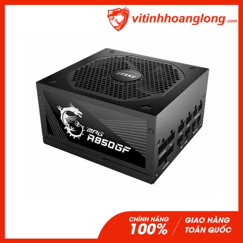  Nguồn máy tính MSI MPG A850GF 850W 80 Plus Gold Full Modular 